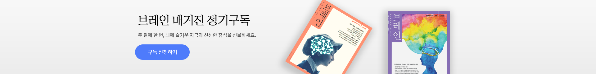 브레인 매거진 정기 구독